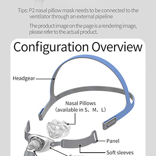 Pillow Mask Headgear Adjustable for Sleep with S/M/L 3 Size Universal Cushion Pad - Thumbnail 5