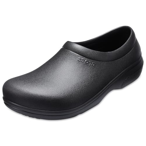 [CROCS(クロックス)] スニーカー オン ザ クロック ワーク スリップオン ブラック 22 cm