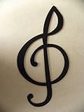 Treble Clef Music Note Metal Wall Art Decor