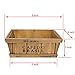 Coffee Themed Decorative Wooden Storage Display Box for Flowers / Plants / Jewelry / Supplies