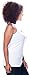 2 Pack Zenana Women's Ribbed Racerback Tank Tops Large White, White