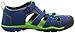 KEEN Unisex Kid's SEACAMP II CNX-C, True Blue/Jasmine Green, 10