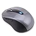 Bluetooth Wireless Mouse with Adjustable DPI Ergonomic Portable Optical Mouse for PC Mac and ChromeBook