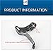 Wake Bike Brake Levers 1 Pair Aluminum Alloy Bicycle 4 Finger Brake Handles Kit 2.2CM for MTB Mountain Road Bikes Blackthumb 2