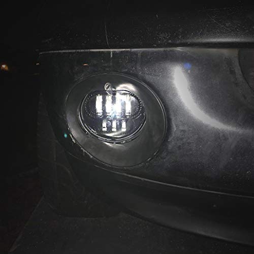 Z-OFFROAD 2pcs 63W LED Fog Lights Lamps Replacement for 2002-2008 Dodge Ram 1500 2003-2009 Ram 2500 3500 2004-2006 Durango Truck, Driver and Passenger Side - Black