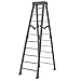 Large 10 Inch Breakable Silver Ladder for Wrestling Action Figures