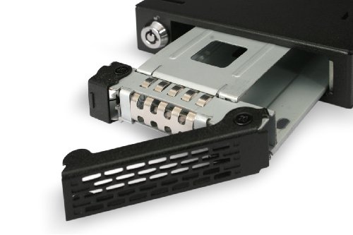 ICY DOCK ToughArmor MB991IK-B 2.5 Inch SATA/SAS HDD/SSD Full Metal Mobile Rack in 1 x 3.5 Inch Device Bay