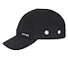 Titus Lightweight Safety Bump Cap - Baseball Style Protective Hat (Black)