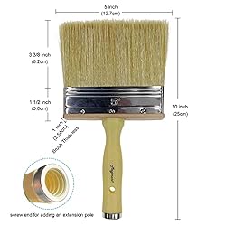 Magimate Deck Brush for Applying Stain, 5-inch