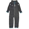 Hoppediz Overall van fleece, extra lange pijpen, perfect voor de babydrager, omslagmanchetten aan handen en voeten…