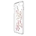 Speck iPhone 8 Plus Presidio Clear + Print Case, IMPACTIUM 8-Foot Drop Protected iPhone Case that Resists UV Yellowing, Golden Blossoms Pink/Clear