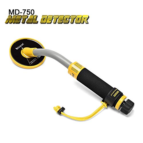 SHUOGOU 750 Underwater Metal Detector with Vibration and LCD Detection Indicator - PI Waterproof Probe Pulse Induction Technology Metal Detector Handheld Targeting Pinpointer