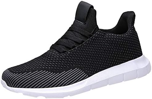 NING Mens Trainers Air Cushion Running Shoes Fashion Tennis Walking Training Sport Sneakers Men's large size flying woven breathable ultra light jogging shoes