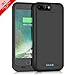 iPhone 7 Plus Battery Case 7000mAh Capacity Extended Battery Power Charger for iPhone 7Plus (5.5inch) 4 LED Indication Ultra Slim Portable Charging Cover - Black