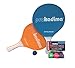 W4W Kadima Beach Paddle Ball Racket Set - Bundle Pack Includes 4 Balls & 2 Paddles