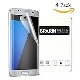 SPARIN TPU Full Screen Protector for Samsung Galaxy S7 - 4 Pack