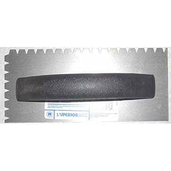 notched trowel flat