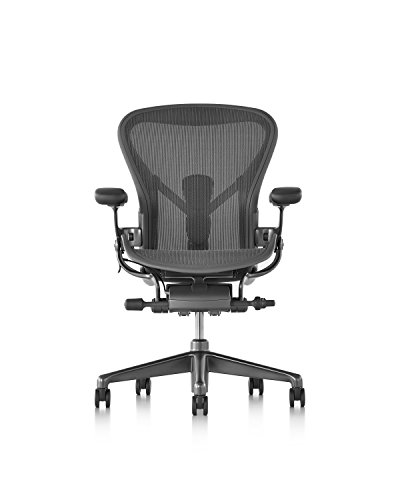 Herman-Miller-Aeron-Remastered-Gre-B-Graphite-PostureFit-SL-Vinylarmauflagen