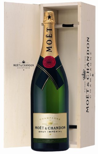 Moet & Chandon Champagner Brut Impérial Jeroboam in Holzkiste 12% 3l Fl.