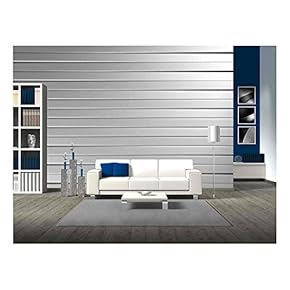 Aluminum Stripe Pattern Background - Wall Mural | Self-Adhesive Large Wallpaper - 66 x 96 inches