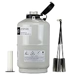 41zgybSnwRL. SS150 USSOLID-10L-Cryogenic-Container-Liquid-Nitrogen-LN2-Tank-Dewar-with-Straps-6-Canisters