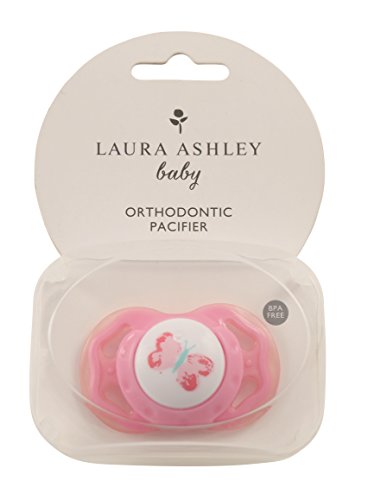 Laura Ashley Pacifier in Acetate Case, Pink