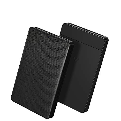 Neeyer USB C Hard Drive Enclosure USB 3.1 Type C to SATA External Hard Drive Disk Case Adapter Housing for 9.5mm 7mm 2.5 Inch SATA I II III, PS4, HDD, SSD, 6Gbps Fast Speed UASP Tool Free ... - Thumbnail 2