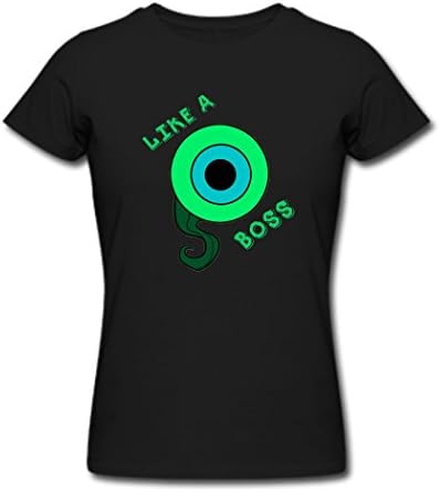 Jacksepticeye Like A Boss Top Sky 1 Fashioable Design Black Female's T-Shirt Medium