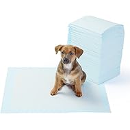 AmazonBasics Pet Training and Puppy Pads, Regular - 100 Count
