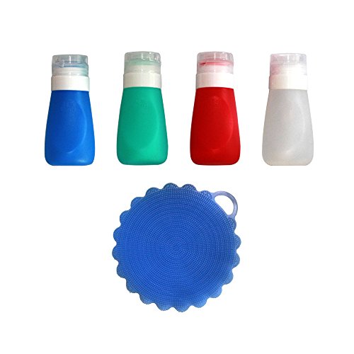 Viotyst Portable Salad Dressing Bottles Dressing to Go Salad Dressing