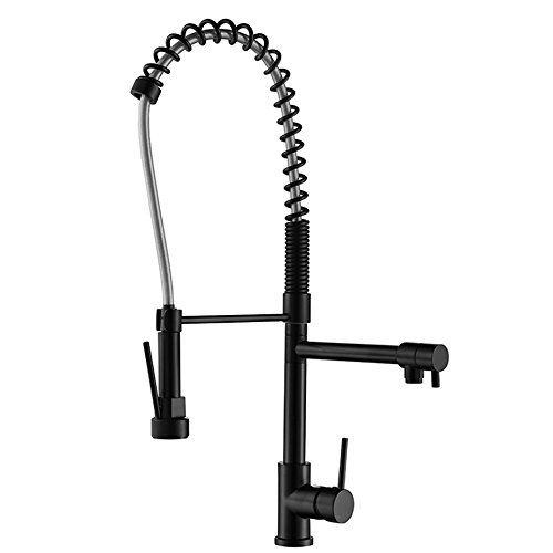 Asyas 28'' Commercial Style Kitchen Sink Mixer Tap High Pressure Pull