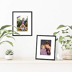 Americanflat 8x10 Picture Frame in Black - Thin