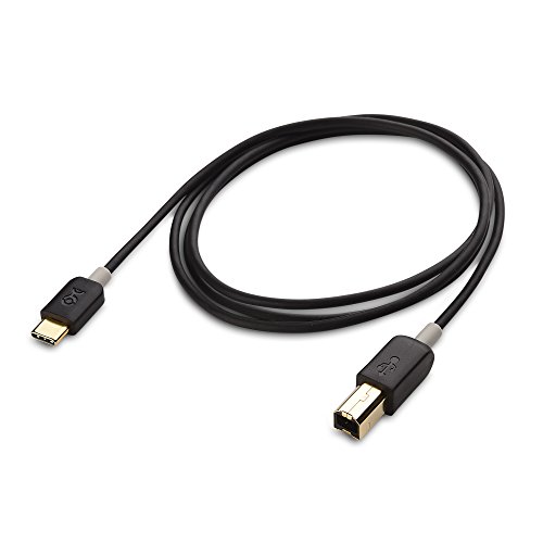 Cable Matters USB 2.0 Type C (USB-C) to Type B (USB-B) Printer Scanner Cable in Black 3.3 Feet