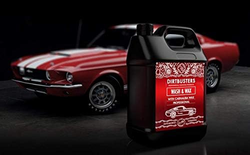 Dirtbusters Car Shampoo With Wax, Deep Cleaning Car Wash & Wax With A Carnauba Waxed Glossy Shine Finish - Image 3