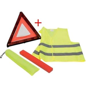 Compatibel met Renault Zoe artikelen voor auto’s, driehoeken, veiligheidsvest, beschermhoes inbegrepen, accessoires voor…