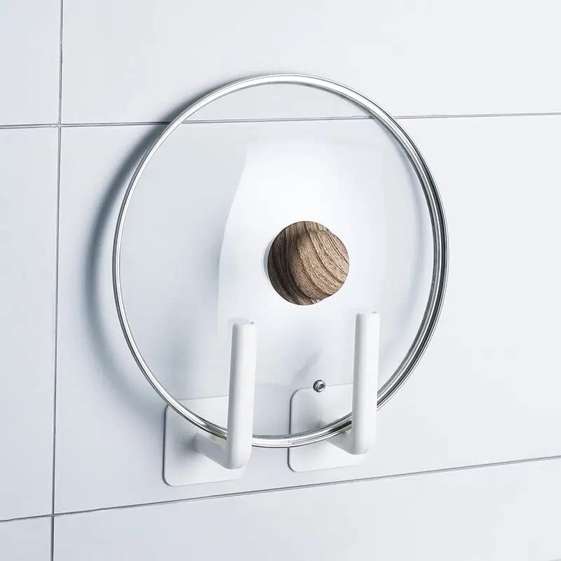 2 Pcs Paper roll Rack Towel Holder, Toilet Paper Holder, Kitchen Roll Holder Under Cabinet Self-Adhesive Tissue Rack for Bathroom Toilet Kitchen Offices