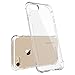 LUVVITT [Clear Grip] Soft Slim Flexible TPU Back Cover Transparent Rubber Case for Apple iPhone 8 (2017) - Clear