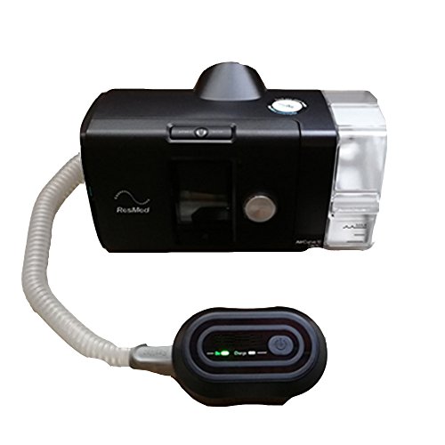 Denshine CPAP Cleaner Includes Sanitizing Bag, Mini CPAP Cleaner and Sanitizer for CPAP Air Tubes Hose Mask Machine Respirator Accessories CPAP Cleaner Disinfector Disinfection Auto Cleaning
