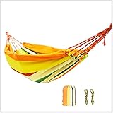 wu-hammock Camping Hammock Outdoor Single Canvas Hammock Indoor Children Swing Camping Hammock