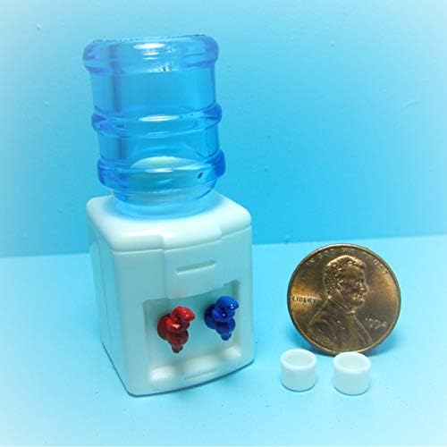 Dollhouse Table Top Water Cooler Cups KL1551 - Miniature Scene Supplies Your Fairy Garden - Doll House - Outdoor House Decor