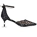 IDIFU Women's IN2 Candice Wedding Rhinestones Sequins Low Kitten Heels Pumps Dress Evening Shoes for Women Bridal Bride