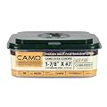 Camo Fasteners - 1-7/8" - TYPE 316 STAINLESS STEEL Hidden Deck Screws - 350 pcs For 100 Sq. Ft. of 1" or 5/4" Decking