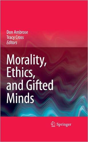 Morality, Ethics, and Gifted Minds By Don Ambrose