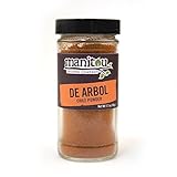 De Arbol Chile Powder, 1.7 Oz Glass Jar