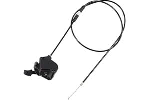 zipelo Thumb Throttle Cable, 7/8'' 22mm Accelerator Control Handle Assembly, Aluminum Motorcycle Accessories Replacement for 50cc 70cc 90cc 110cc 125cc 250cc ATV Quad Go Kart Pit Bike