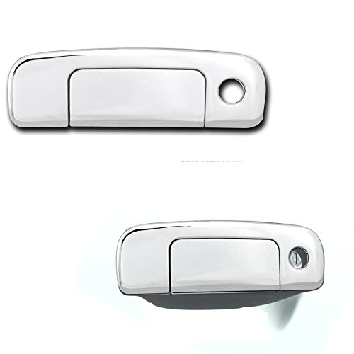 AutoModZone Chrome ABS Tailgate Door Handle Cover Trim with Keyhole for 98-03 Dodge Durango