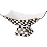 Porlien Checker Fruit Bowl with Stand