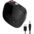 eppfun Bluetooth 5.2 Receiver,Bluetooth Audio Adapter with NFC, USB, TF Card Slot, 3.5mm AUX/RCA for Home Music Streaming Stereo System