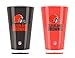 NFL Cleveland Browns 20oz Insulated Acrylic Tumbler Set of 2