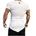 King Ma Men's T-Shirts Bodybuilding Muscle Training Short Sleeve